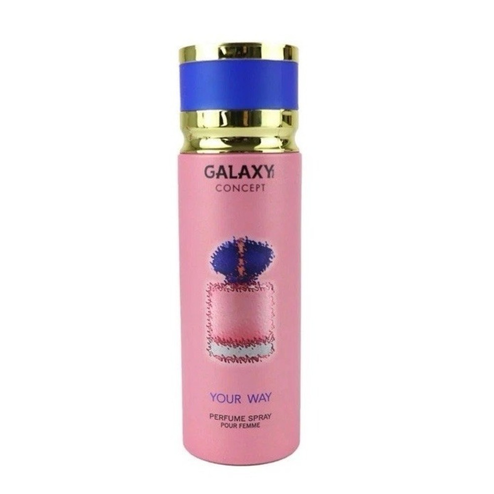 NEW Body Spray Galaxy Plus Concept Your Way Perfumed Spray 200ml/6.67oz NEW